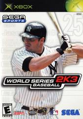 XBX: WORLD SERIES BASEBALL 2K3 (COMPLETE) XBX: WORLD SERIES BASEBALL 2K3 (COMPLETE)