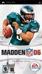 PSP: MADDEN NFL 06 (COMPLETE) PSP: MADDEN NFL 06 (COMPLETE)