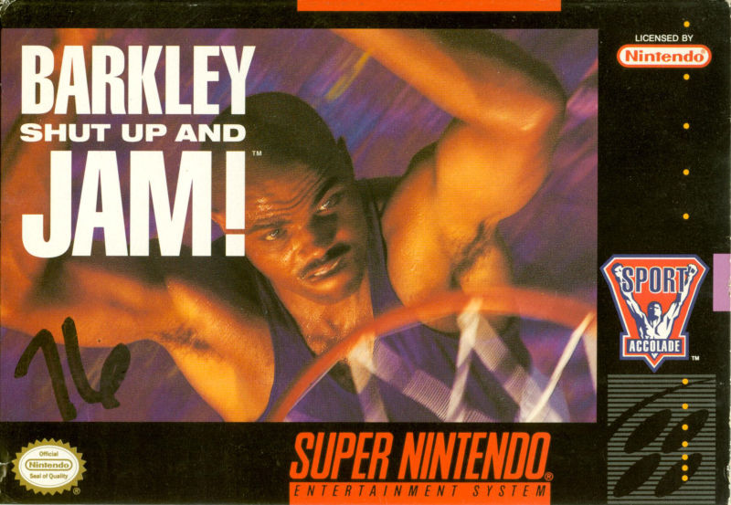 SNES: BARKLEY SHUT UP AND JAM! (GAME) SNES: BARKLEY SHUT UP AND JAM! (GAME)
