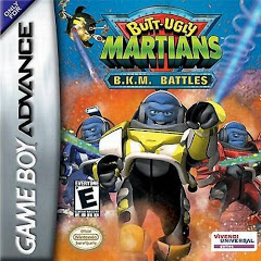 GBA: BUTT UGLY MARTIANS - B.K.M. BATTLES (GAME)