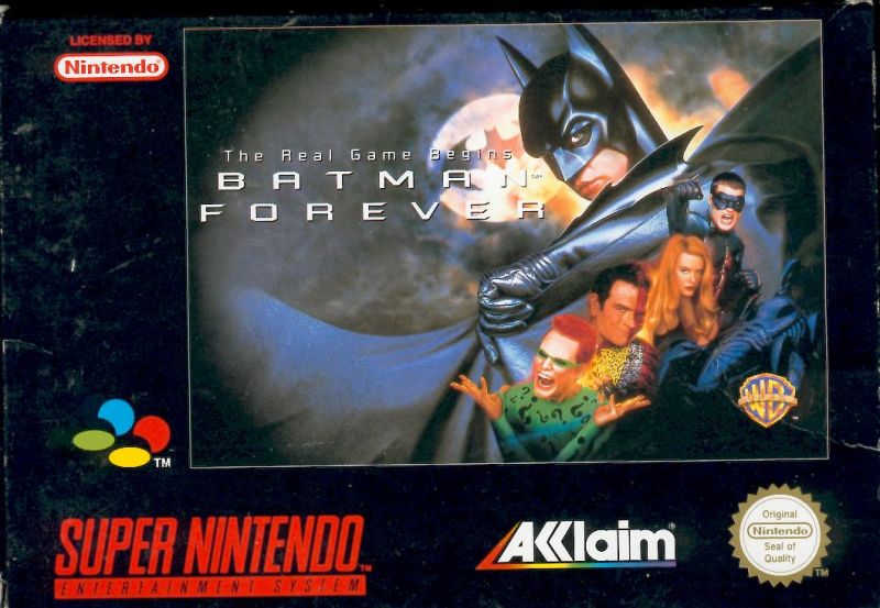 SNES: BATMAN FOREVER (GAME) SNES: BATMAN FOREVER (GAME)