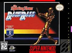 SNES: SPORTING NEWS BASEBALL; THE (WORN LABEL) (GAME)