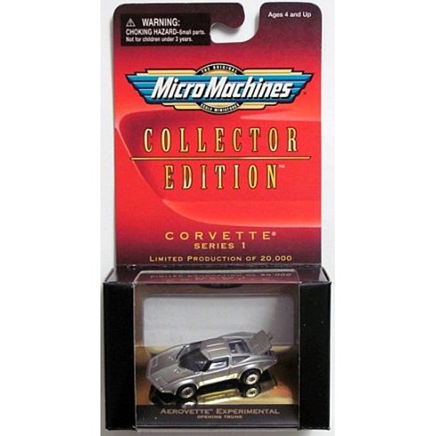 TOY: MICROMACHINES COLLECTOR EDITION - AEROVETTE EXPERIMENTAL - CORVETTE SERIES 1 (NEW) TOY: MICROMACHINES COLLECTOR EDITION - AEROVETTE EXPERIMENTAL - CORVETTE SERIES 1 (NEW)