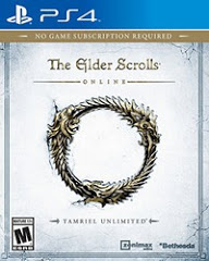 PS4: ELDER SCROLLS ONLINE: TAMRIEL UNLIMITED (NM) (COMPLETE)