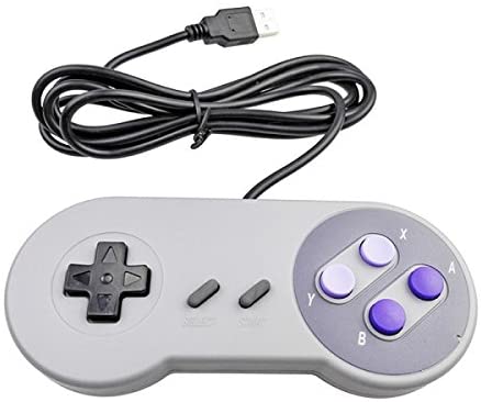 SNES: CONTROLLER - GENERIC - USB TYPE (NEW)