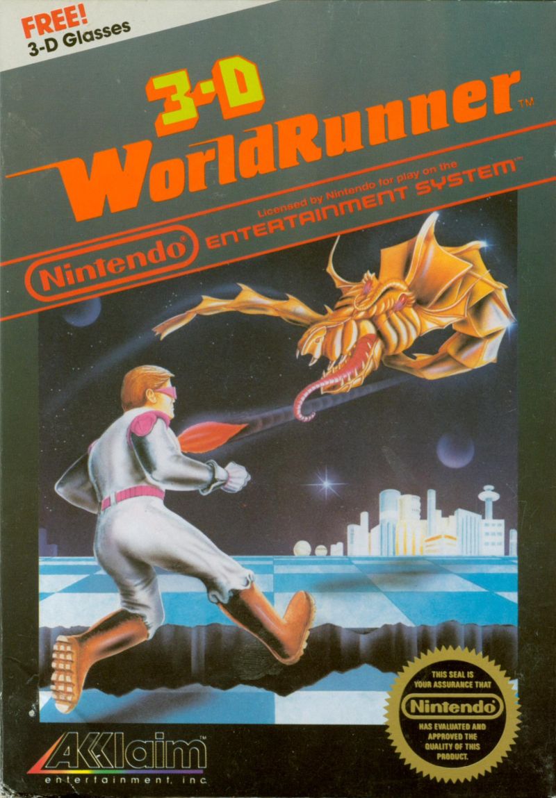 NES: 3D WORLDRUNNER (GAME) NES: 3D WORLDRUNNER (GAME)