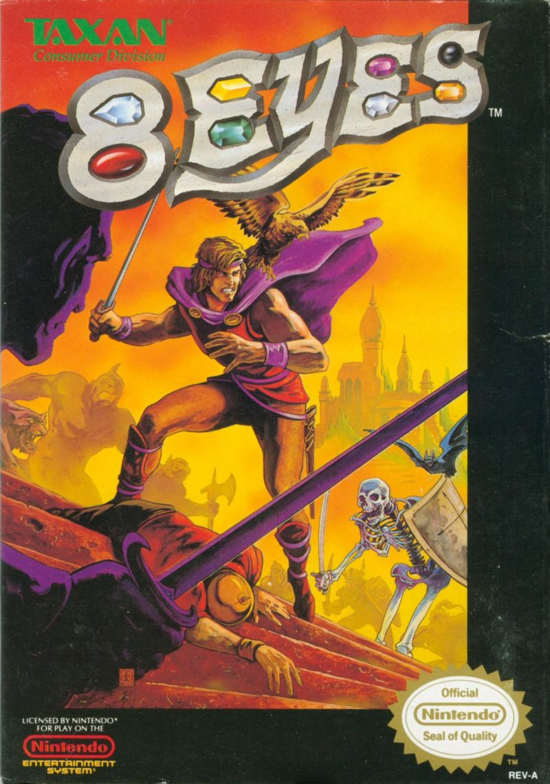 NES: 8 EYES (GAME) NES: 8 EYES (GAME)