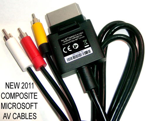 360: AV CABLE - MS - COMPOSITE (Y/R/W) (USED) 360: AV CABLE - MS - COMPOSITE (Y/R/W) (USED)