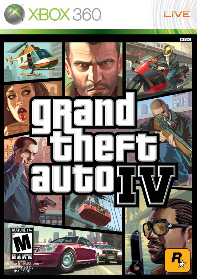360: GRAND THEFT AUTO IV (GTA IV) (BOX)