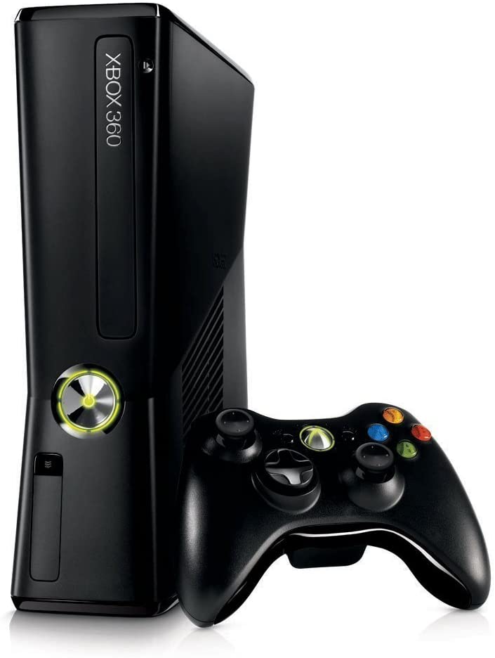 360: CONSOLE - SLIM - 4GB - INCL: 1 WIRED CTRL; HOOKUPS (USED)