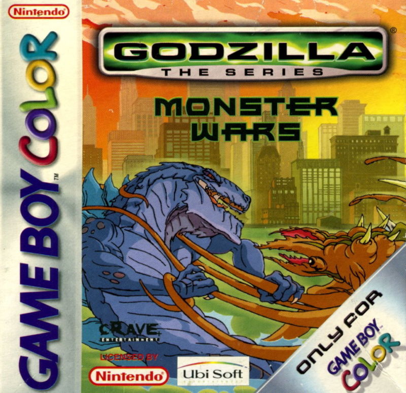 GBC: GODZILLA THE SERIES - MONSTER WARS (GAME) GBC: GODZILLA THE SERIES - MONSTER WARS (GAME)