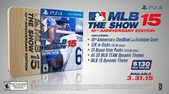 PS4: MLB 15: THE SHOW - 10TH ANNIVERSARY EDITION - STEELBOOK (NO DLC) (NM) (COMPLETE) PS4: MLB 15: THE SHOW - 10TH ANNIVERSARY EDITION - STEELBOOK (NO DLC) (NM) (COMPLETE)