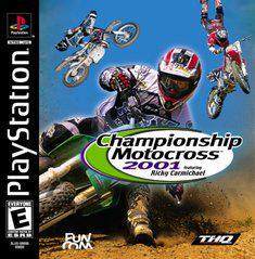 PS1: CHAMPIONSHIP MOTOCROSS 2001 FEAT RICKY CARMICHAEL (BOX)