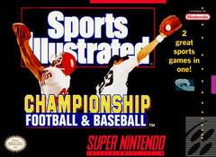 SNES: SPORTS ILLUSTRATED; CHAMPIONSHIP FOOTBALL BASEBALL (GAME)
