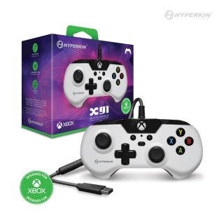 XB1: CONTROLLER - X91 - WHITE - WIRED (NEW) XB1: CONTROLLER - X91 - WHITE - WIRED (NEW)