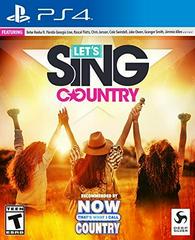 PS4: LETS SING COUNTRY (NM) (COMPLETE)