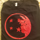 MISC: BLACK DRAGONBALL L TSHIRT (NEW)