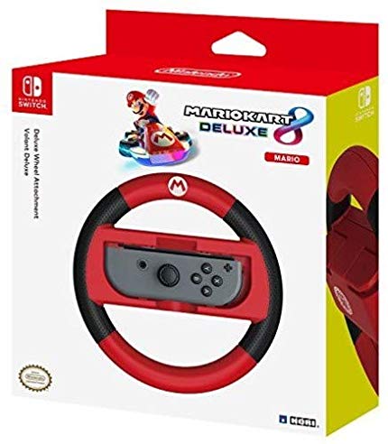 NS: HORI JOY CON WHEEL - MARIO KART 8 - MARIO EDITION (NEW) NS: HORI JOY CON WHEEL - MARIO KART 8 - MARIO EDITION (NEW)