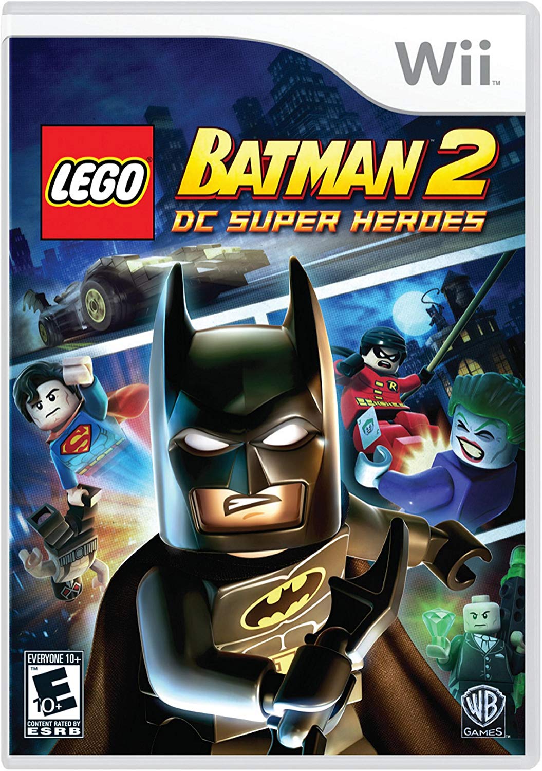 WII: LEGO BATMAN 2: DC SUPER HEROES W/ GREEN LANTERN EMERALD KNIGHTS MOVIE (COMPLETE) WII: LEGO BATMAN 2: DC SUPER HEROES W/ GREEN LANTERN EMERALD KNIGHTS MOVIE (COMPLETE)