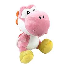 MISC: 7 INCH PINK YOSHI PLUSHIE (NEW)
