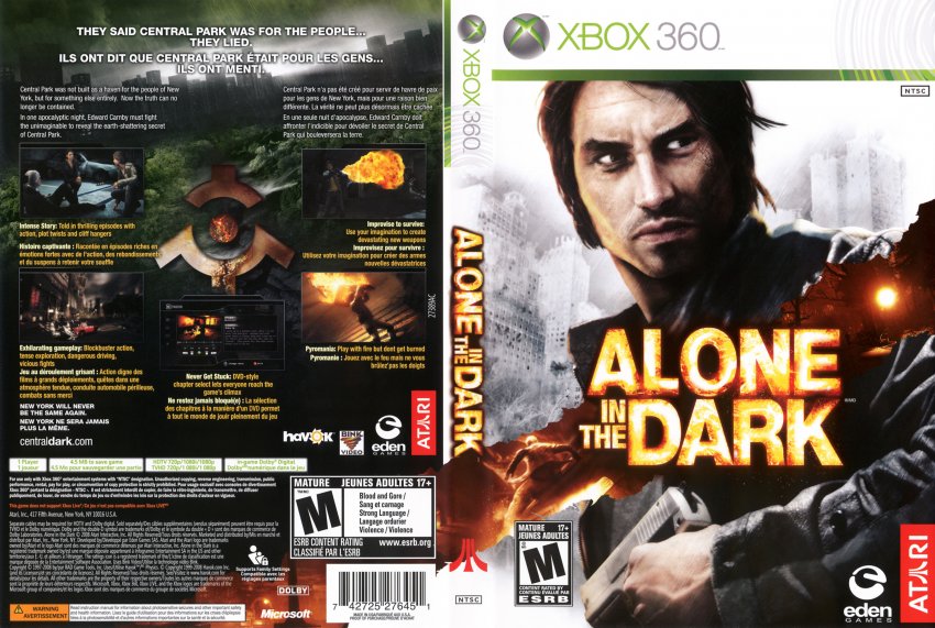360: ALONE IN THE DARK (BOX) 360: ALONE IN THE DARK (BOX)
