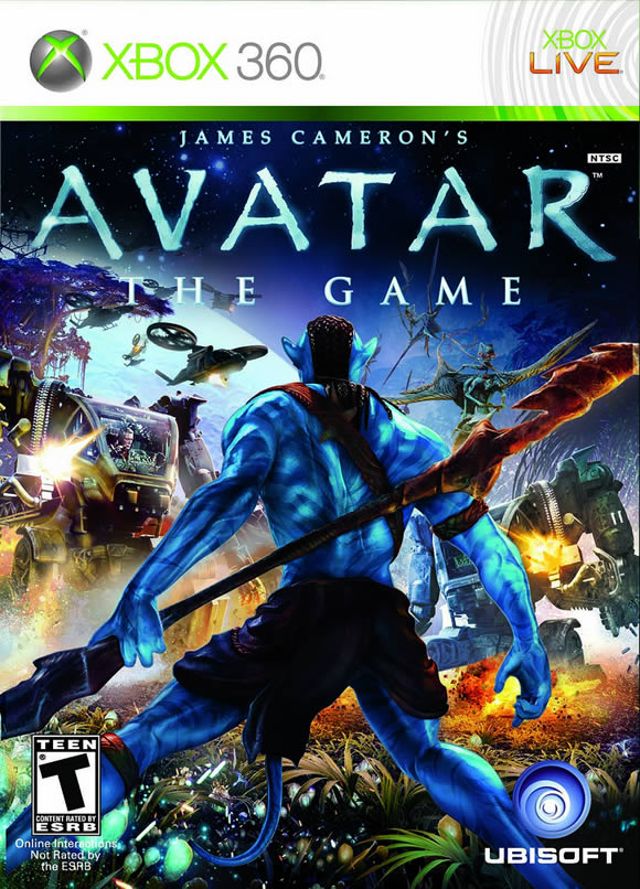360: AVATAR: THE GAME; JAMES CAMERONS (COMPLETE)
