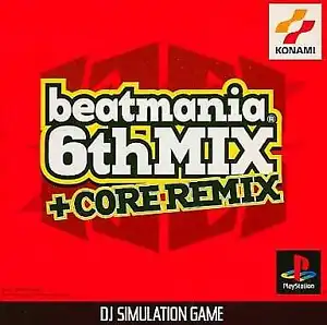 PS1: BEATMANIA 6TH MIX + CORE REMIX (JAPAN IMPORT) (COMPLETE)