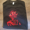 MISC: BLACK GOKU M TSHIRT (NEW)