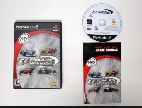 PS2: FORMULA ONE 2001 (989 SPORTS) (BOX) PS2: FORMULA ONE 2001 (989 SPORTS) (BOX)