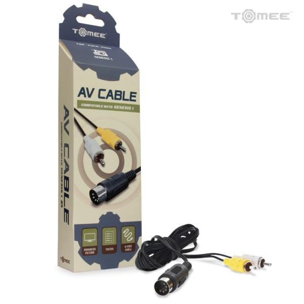 SG: AV CABLE - TOMEE - FOR GENESIS MODEL 1601 (Y/R/W) (NEW)