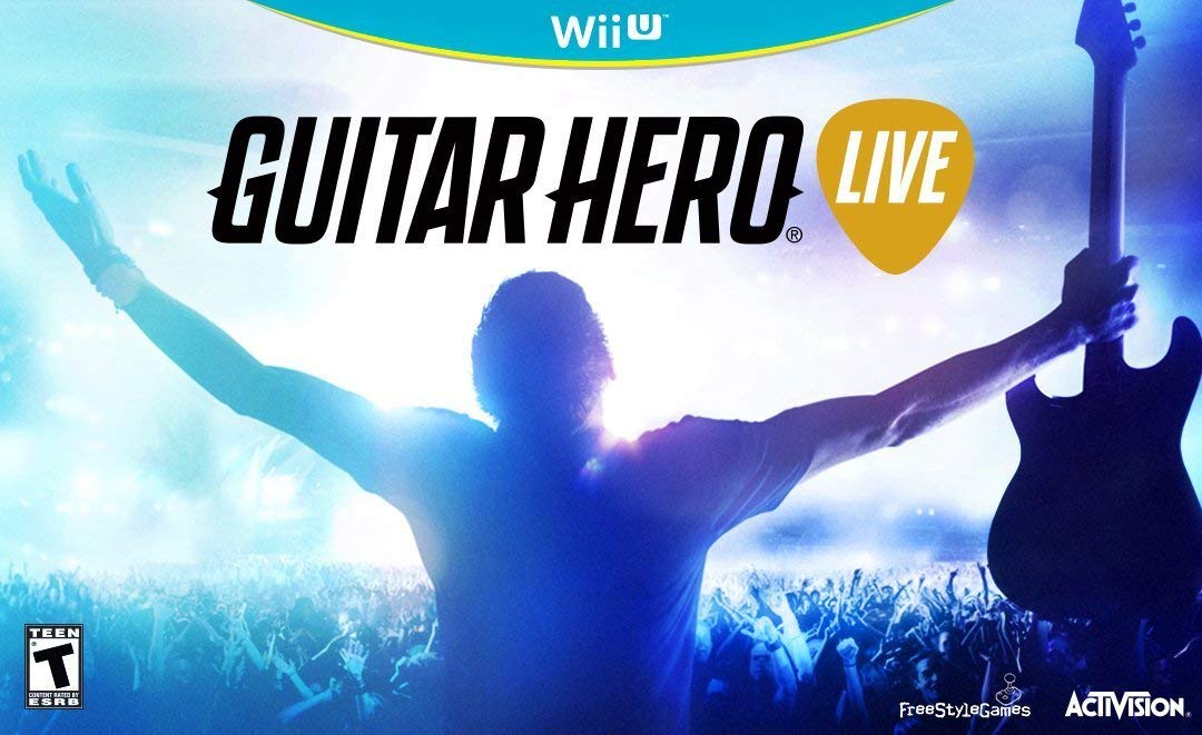 WIIU: GUITAR HERO LIVE - SOFTWARE ONLY (COMPLETE) WIIU: GUITAR HERO LIVE - SOFTWARE ONLY (COMPLETE)