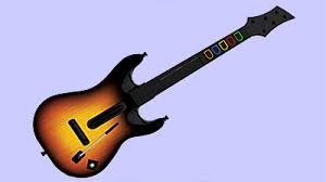 PS2: GUITAR HERO WIRELESS GUITAR - MODEL 95449 - SUNBURST - W/ DONGLE/RECEIVER (SOME COSMETIC WEAR) (USED) PS2: GUITAR HERO WIRELESS GUITAR - MODEL 95449 - SUNBURST - W/ DONGLE/RECEIVER (SOME COSMETIC WEAR) (USED)