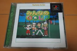 PS1: MINNA NO GOLF (JAPAN IMPORT) (COMPLETE) PS1: MINNA NO GOLF (JAPAN IMPORT) (COMPLETE)