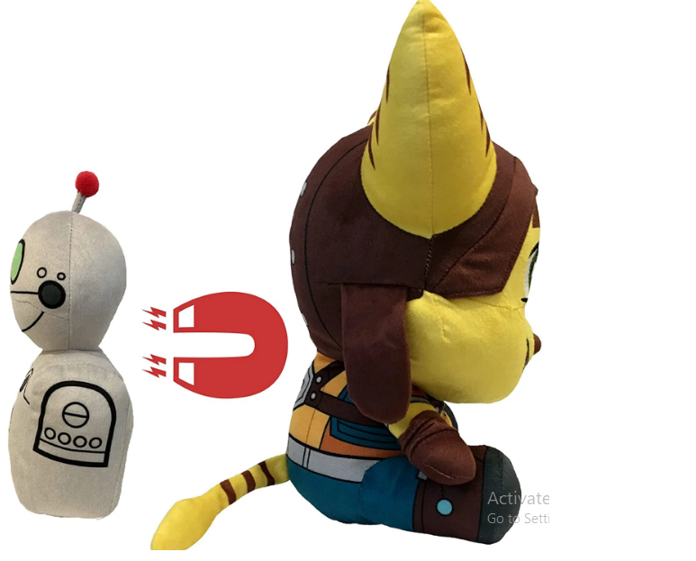 PLUSHIES: RATCHET & CLANK - RATCHET (NEW) PLUSHIES: RATCHET & CLANK - RATCHET (NEW)