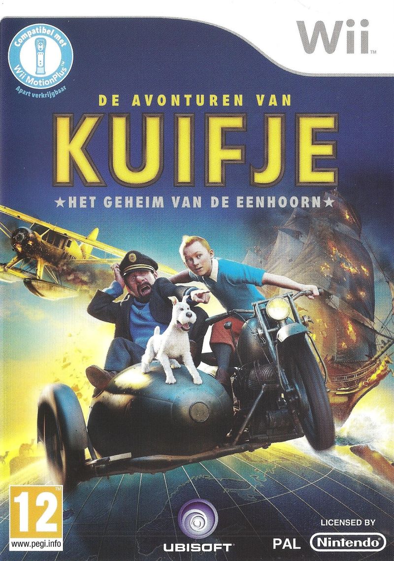 WII: ADVENTURES OF TINTIN THE GAME (BOX)