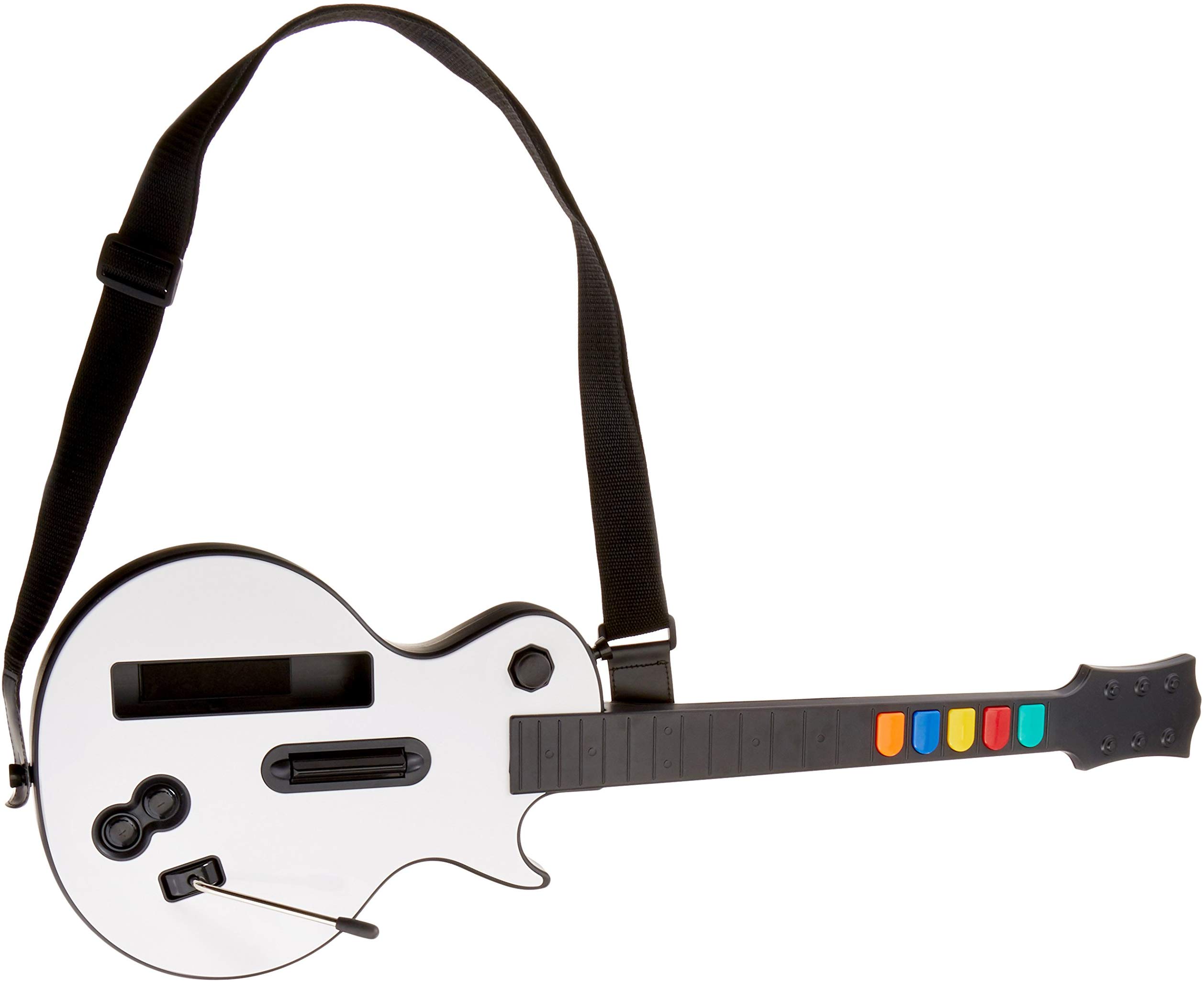 WII: CONTROLLER - GUITAR HERO - GIBSON - WHITE - WIRELESS (USED) WII: CONTROLLER - GUITAR HERO - GIBSON - WHITE - WIRELESS (USED)