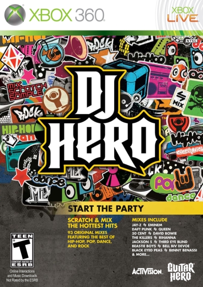 360: DJ HERO (SOFTWARE ONLY) (COMPLETE) 360: DJ HERO (SOFTWARE ONLY) (COMPLETE)