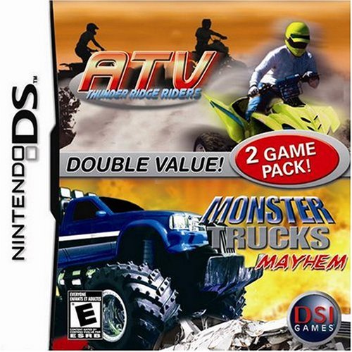 NDS: ATV THUNDER RIDGE RIDERS / MONSTER TRUCKS MAYHEM (GAME) NDS: ATV THUNDER RIDGE RIDERS / MONSTER TRUCKS MAYHEM (GAME)