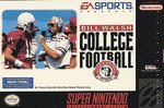 SNES: BILL WALSH COLLEGE FOOTBALL (GAME) SNES: BILL WALSH COLLEGE FOOTBALL (GAME)