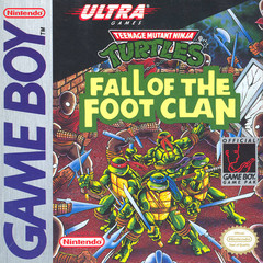 GB: TEENAGE MUTANT NINJA TURTLES (TMNT) - FALL OF THE FOOT CLAN (GAME)