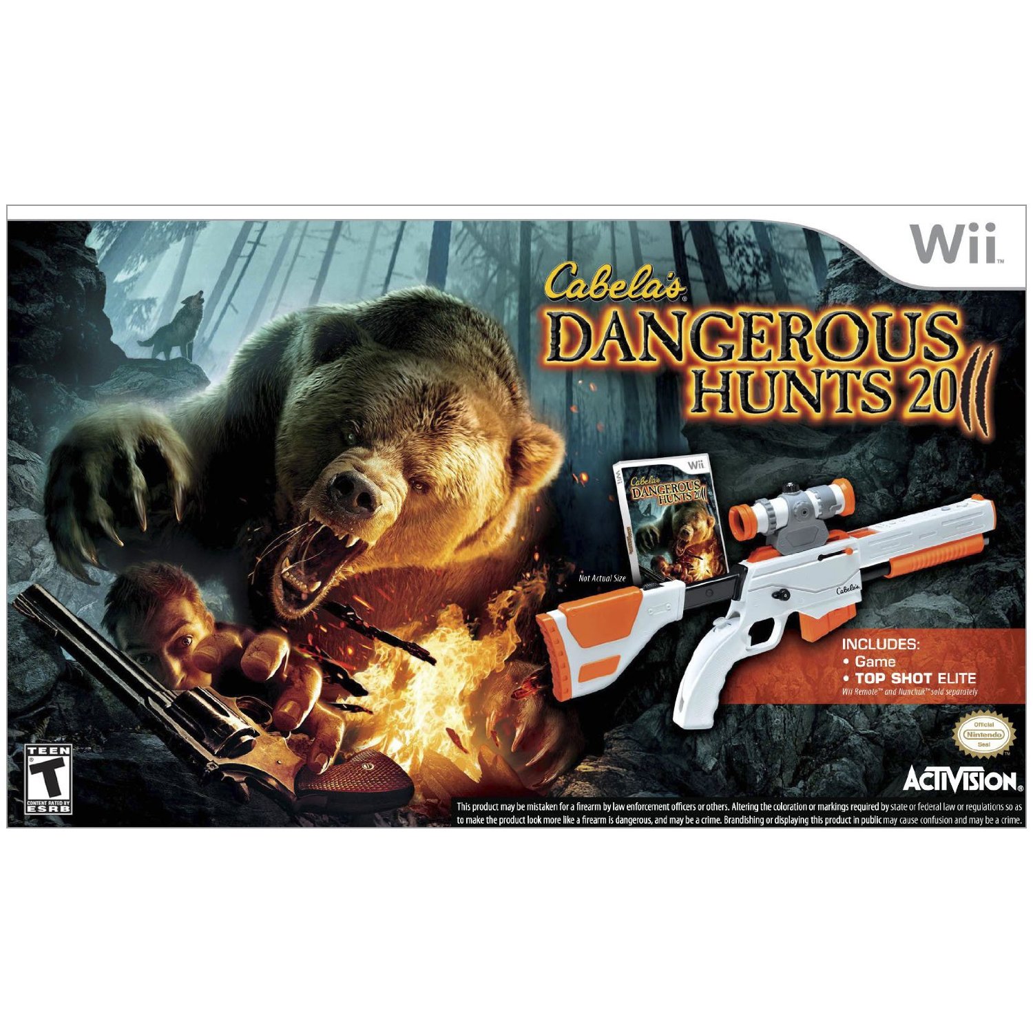 WII: CABELAS DANGEROUS HUNTS 2011 (COMPLETE) WII: CABELAS DANGEROUS HUNTS 2011 (COMPLETE)